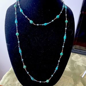 Turquoise Necklace set.